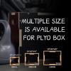 imageFitvids 3 in 1 NonSlip Wooden Plyo Box Plyometric Box Jumping Exercise Multiple Sizes Set16 x 14 x 12