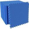 imageFitvids Puzzle Exercise Gym Flooring Mat Thick EVA Interlocking Foam Tiles Workout Mat for Home Gym Fitness Equipment MMA Gymnastics Multiple Colors and SizesBlue