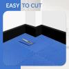 imageFitvids Puzzle Exercise Gym Flooring Mat Thick EVA Interlocking Foam Tiles Workout Mat for Home Gym Fitness Equipment MMA Gymnastics Multiple Colors and SizesBlue