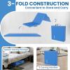imageFolding Exercise Gymnastics Mat for Tumbling 2x6x2quot Gym Workout Mat with Carrying Handles HighDensity AntiTear Portable Fitness Aerobics Mats for Home Gym Yoga Pilates MMA Core Training Multiple ColorsNavy