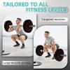 imageOlympic Barbell 2Inch Rubber Bumper Plate Weight Set for Strength Training Multiple OptionsColored
