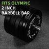 imageOlympic Barbell 2Inch Rubber Bumper Plate Weight Set for Strength Training Multiple OptionsColored