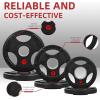 imageOlympic Cast Iron 2Inch Weight Plate for Strength Training ampamp Weightlifting Home Gym Multiple Weights Available25510LB Pairs