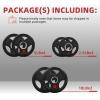 imageOlympic Cast Iron 2Inch Weight Plate for Strength Training ampamp Weightlifting Home Gym Multiple Weights Available255510LB Pairs