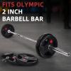 imageOlympic Cast Iron 2Inch Weight Plate for Strength Training ampamp Weightlifting Home Gym Multiple Weights Available255510LB Pairs