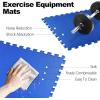 imagePuzzle Exercise Gym Flooring Mat Thick EVA Interlocking Foam Tiles Workout Mat for Home Gym Fitness Equipment MMA Gymnastics Multiple Sizes and ColorsBlue