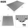 imagePuzzle Exercise Gym Flooring Mat Thick EVA Interlocking Foam Tiles Workout Mat for Home Gym Fitness Equipment MMA Gymnastics Multiple Sizes and ColorsGrey