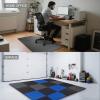 imagePuzzle Exercise Gym Flooring Mat Thick EVA Interlocking Foam Tiles Workout Mat for Home Gym Fitness Equipment MMA Gymnastics Multiple Sizes and ColorsGrey
