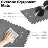imagePuzzle Exercise Gym Flooring Mat Thick EVA Interlocking Foam Tiles Workout Mat for Home Gym Fitness Equipment MMA Gymnastics Multiple Sizes and ColorsGrey