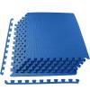 imagePuzzle Exercise Gym Flooring Mat Thick EVA Interlocking Foam Tiles Workout Mat for Home Gym Fitness Equipment MMA Gymnastics Multiple Sizes and ColorsBlue