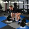 imagePuzzle Exercise Gym Flooring Mat Thick EVA Interlocking Foam Tiles Workout Mat for Home Gym Fitness Equipment MMA Gymnastics Multiple Sizes and ColorsGrey