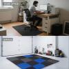 imagePuzzle Exercise Gym Flooring Mat Thick EVA Interlocking Foam Tiles Workout Mat for Home Gym Fitness Equipment MMA Gymnastics Multiple Sizes and ColorsBlack