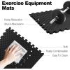 imagePuzzle Exercise Gym Flooring Mat Thick EVA Interlocking Foam Tiles Workout Mat for Home Gym Fitness Equipment MMA Gymnastics Multiple Sizes and ColorsBlack