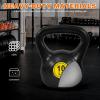 imageWide Grip 3Piece Kettlebell Exercise Fitness Weight Set Include 5 lbs 10 lbs 15 lbs and 20 lbs Set of 3 or Set of 445LB Set of 3 101520LB