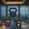 imageWide Grip 3Piece Kettlebell Exercise Fitness Weight Set Include 5 lbs 10 lbs 15 lbs and 20 lbs Set of 3 or Set of 445LB Set of 3 101520LB
