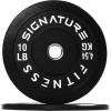 imageOlympic Barbell 2Inch Rubber Bumper Plate Weight Set for Strength Training Multiple OptionsColored