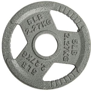 imageFitvids Olympic 2Inch Cast Iron Barbell Set Including 255 Pounds Weight Plates Set with 7FT Olympic Bar 300 Pounds Total Multiple PackagesD 5LB Single