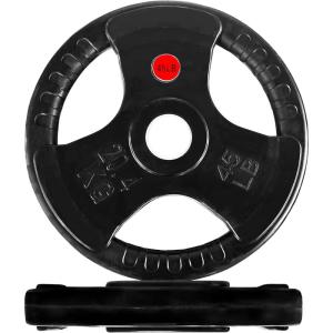 imageOlympic Cast Iron 2Inch Weight Plate for Strength Training ampamp Weightlifting Home Gym Multiple Weights Available45LB Pair