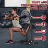 imageBulgarian Split Squat Stand Single Leg Squat Roller One Leg Squat Stand StandAlone Machine Leg Curl for Lower Body training