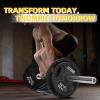 imageCast Iron 2Inch Olympic Plate Weight Plate for Strength Training and Weightlifting Multiple Sizes255510LB Pairs