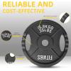 imageCast Iron 2Inch Olympic Plate Weight Plate for Strength Training and Weightlifting Multiple Sizes35LB Pair