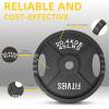 imageCast Iron 2Inch Olympic Plate Weight Plate for Strength Training and Weightlifting Multiple Sizes45LB Pair