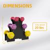 imageColored Neoprene Dumbbell Set with Rack Multiple Weight Options 20LBS 32LBS 50LBS and 56LBS Sets20LB Set 235LB Pair