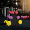 imageColored Neoprene Dumbbell Set with Rack Multiple Weight Options 20LBS 32LBS 50LBS and 56LBS Sets20LB Set 235LB Pair