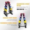 imageColored Neoprene Dumbbell Set with Rack Multiple Weight Options 20LBS 32LBS 50LBS and 56LBS Sets56LB Set 235810LB Pairs