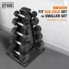 imageDumbbell Rack AFrame Weight Rack 4Tier 5Tier AShape Vertical Rack for Home Gym Multiple StylesAFrame  5Tier