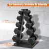imageDumbbell Rack AFrame Weight Rack 4Tier 5Tier AShape Vertical Rack for Home Gym Multiple StylesAFrame  5Tier