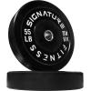 imageOlympic Bumper Plates Set 2quot Weight Plates for Strength Training ampamp Weightlifting Paris or Set or Set with Barbell Multiple OptionsBlack