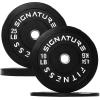 imageOlympic Bumper Plates Set 2quot Weight Plates for Strength Training ampamp Weightlifting Paris or Set or Set with Barbell Multiple OptionsBlack