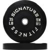 imageOlympic Bumper Plates Set 2quot Weight Plates for Strength Training ampamp Weightlifting Paris or Set or Set with Barbell Multiple OptionsBlack