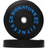 imageOlympic Bumper Plates Set 2quot Weight Plates for Strength Training ampamp Weightlifting Paris or Set or Set with Barbell Multiple OptionsColored