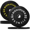 imageOlympic Bumper Plates Set 2quot Weight Plates for Strength Training ampamp Weightlifting Paris or Set or Set with Barbell Multiple OptionsColored