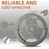 imageOlympic Cast Iron Weight Plate for Strength Training ampamp Weightlifting Home Gym Multiple Weights Available45LB Single