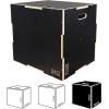 imagePlyo Box 3in1 Foam Plyometric Jump Box Box Jump for for Home Gym Training Fitness Workout Exercise Multiple ColorsBlack