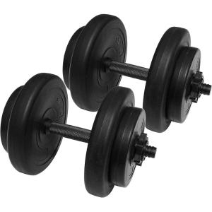 imageAdjustable Dumbbell Set 40lbs Free Weights Set for Exercise and Fitness40Pound Pair