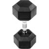 imageFitvids Adjustable Dumbbell Set 40lbs or 60lbs Free Weight Set with Connector 2 in 1 or 4 in 1 Dumbbell Set for Home Gym Exercise used as Dumbbells Barbell or Kettlebells Multiple Sizes40LB Single
