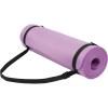 imageFitvids Yoga Mat 12Inch Extra Thick High Density Exercise Mat AntiTear Exercise Yoga Mat with Carrying Strap Suitable for Various Yoga ExercisesTaro Purple