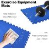 imageElevon Puzzle Exercise Gym Flooring Mat EVA Interlocking Foam Tiles Workout Mat for Home Gym Fitness Equipment MMA Gymnastics ShockAbsorbing Exercise Mat MultiColorBlue