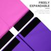 imageFitvids 4x8x2 Folding Gymnastics Mat Home Exercise Mat with Carrying Handles Gym Workout Tumbling Mat for Yoga Pilates Stretching MMA Core Workouts Fitness Aerobics Mats for Gym Training Multiple ColorsLilac