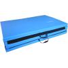 imageFitvids 4x8x2 Folding Gymnastics Mat Home Exercise Mat with Carrying Handles Gym Workout Tumbling Mat for Yoga Pilates Stretching MMA Core Workouts Fitness Aerobics Mats for Gym Training Multiple ColorsBlue