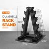 imageFitvids Dumbbell Rack AFrame Weight Rack 4Tier 5Tier AShape Vertical Rack for Home Gym Multiple StylesAFrame  4Tier