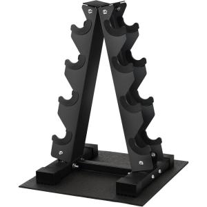 imageFitvids Dumbbell Rack AFrame Weight Rack 4Tier 5Tier AShape Vertical Rack for Home Gym Multiple StylesAFrame  4Tier